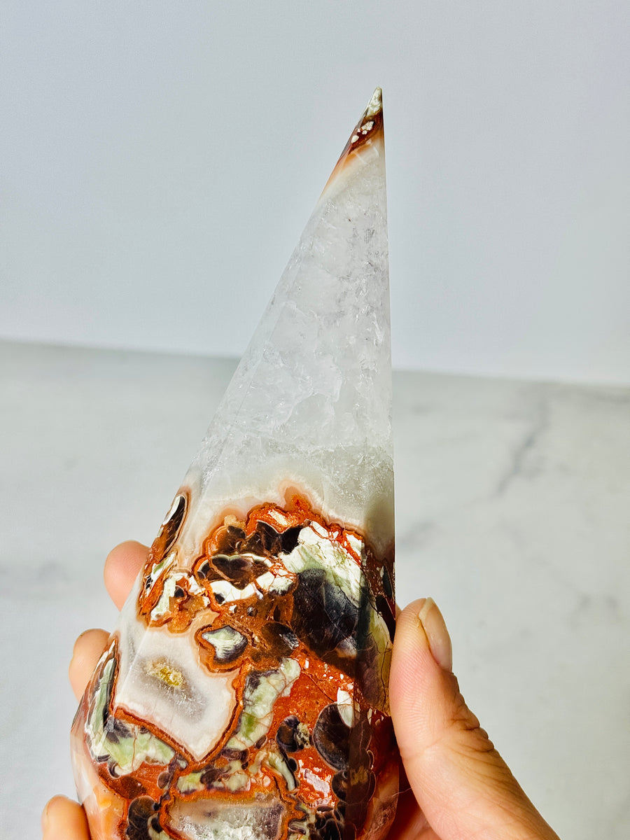 Money Agate Obelisk Tower