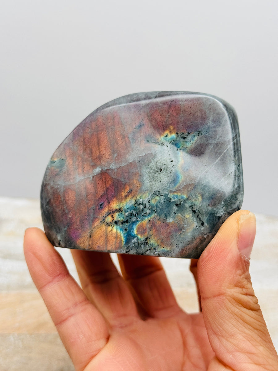Pink Labradorite Freeform