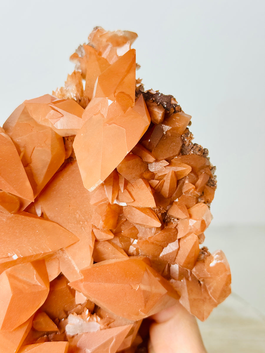 Red Diamond Calcite from Fengjiashan Mine