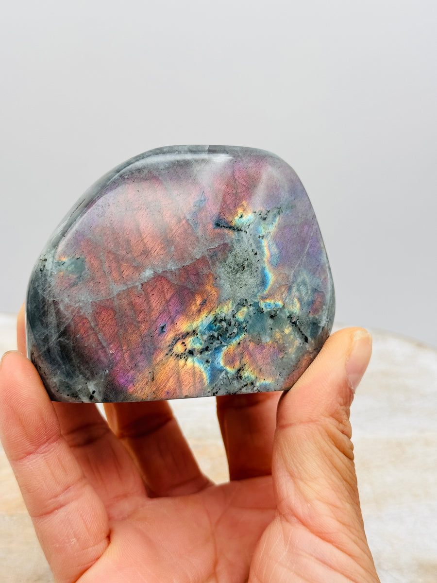 Pink Labradorite Freeform