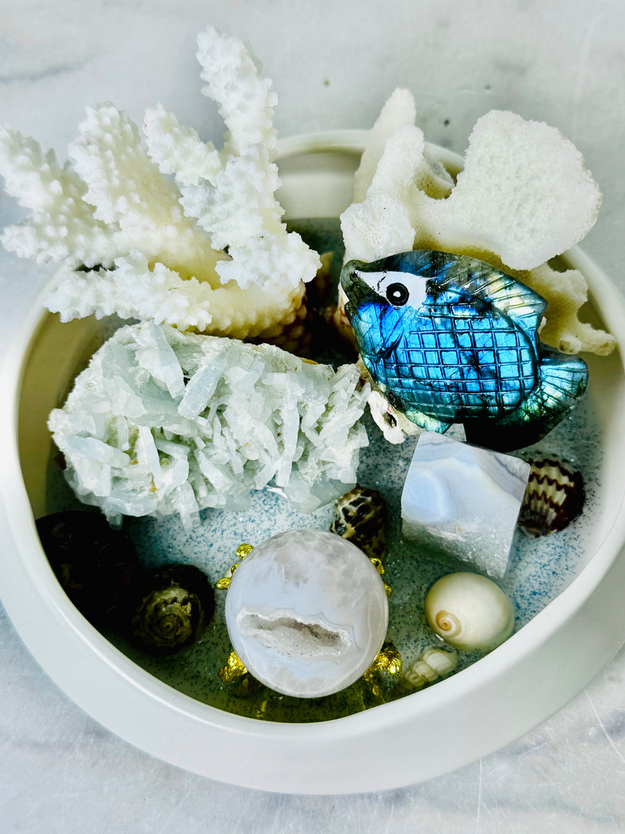 Ocean Dream Crystal Bowl #6