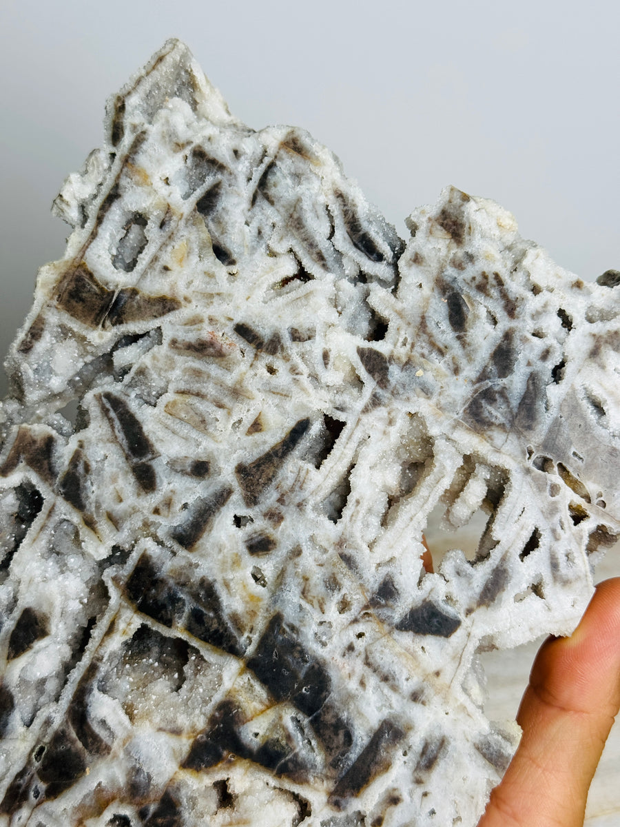 Large Sparkly Chalcedony Slab