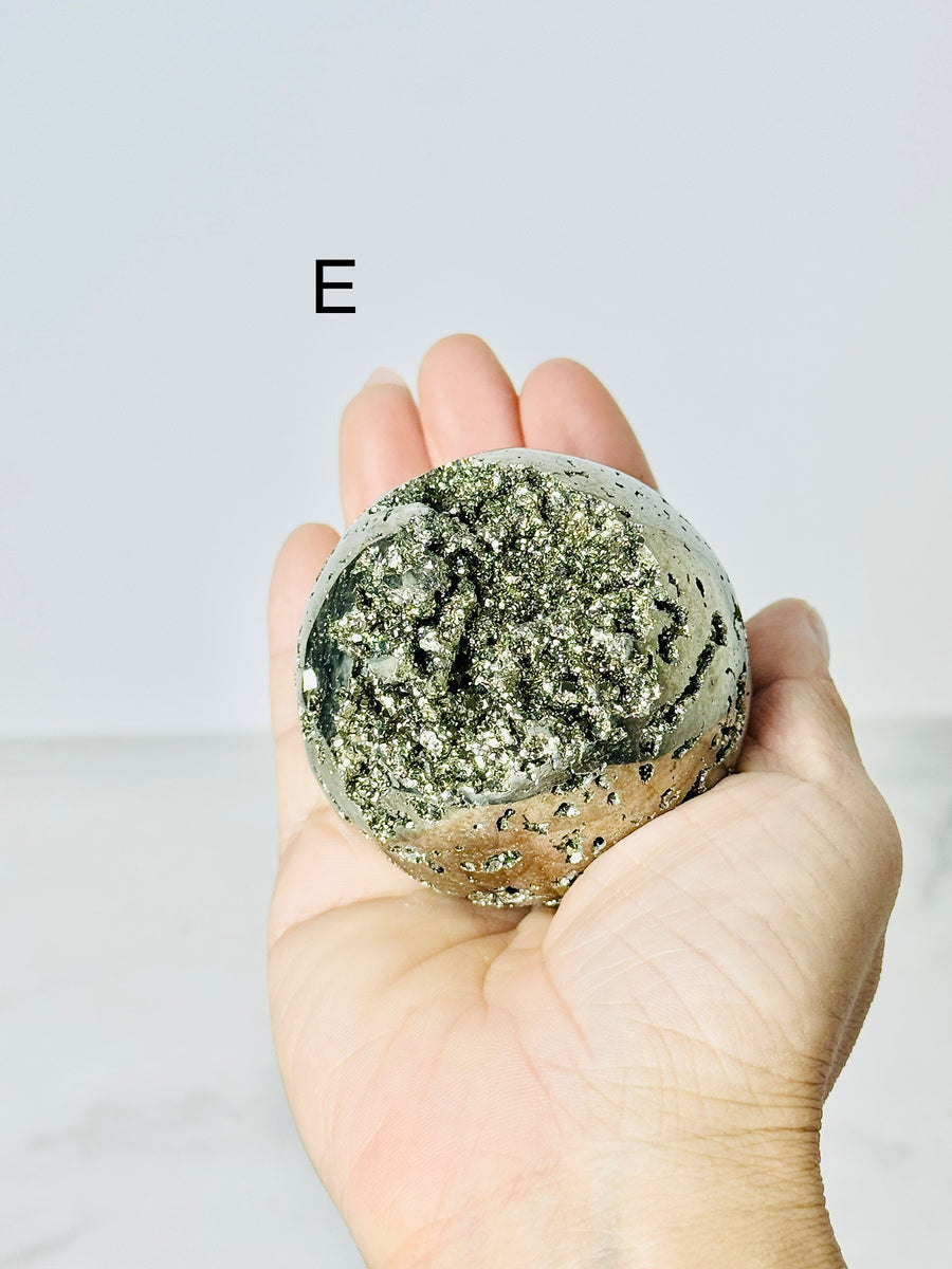 Peruvian Pyrite Sphere