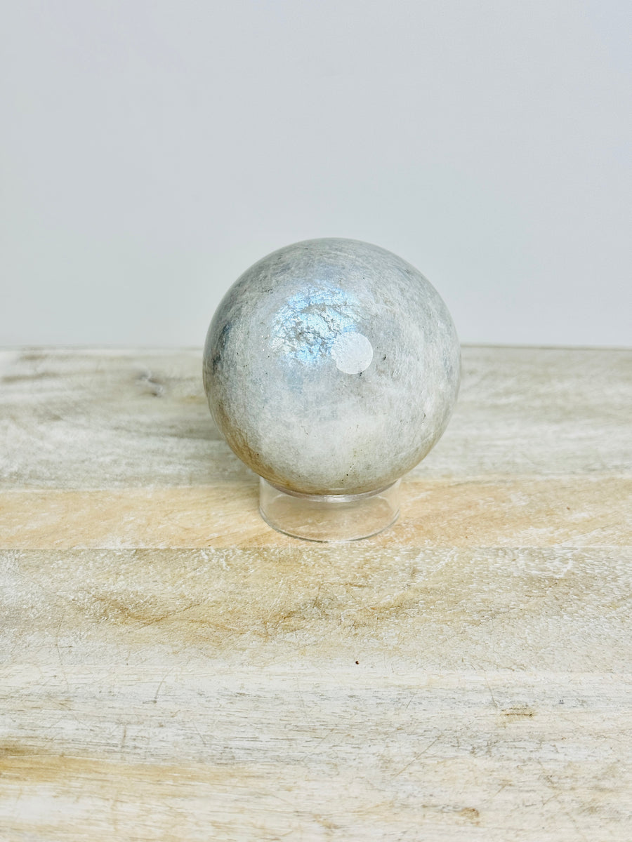 Tanzania Silver Moonstone Sphere