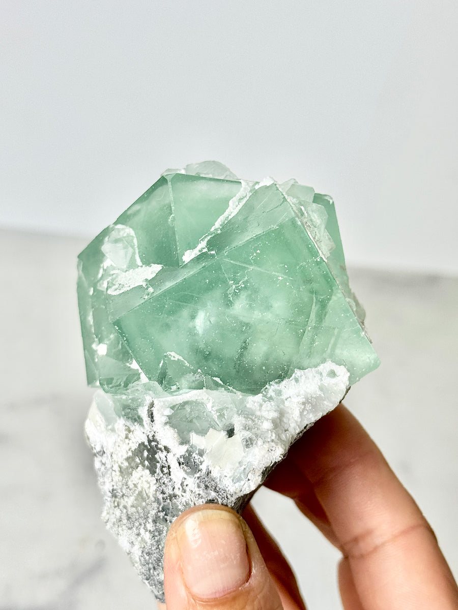 Green Porcelain Fluorite