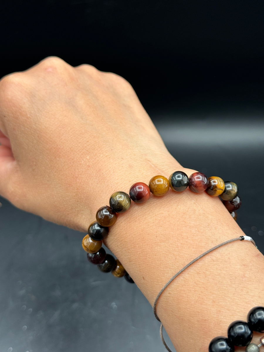 Multi-Color Tiger Eye Bracelet