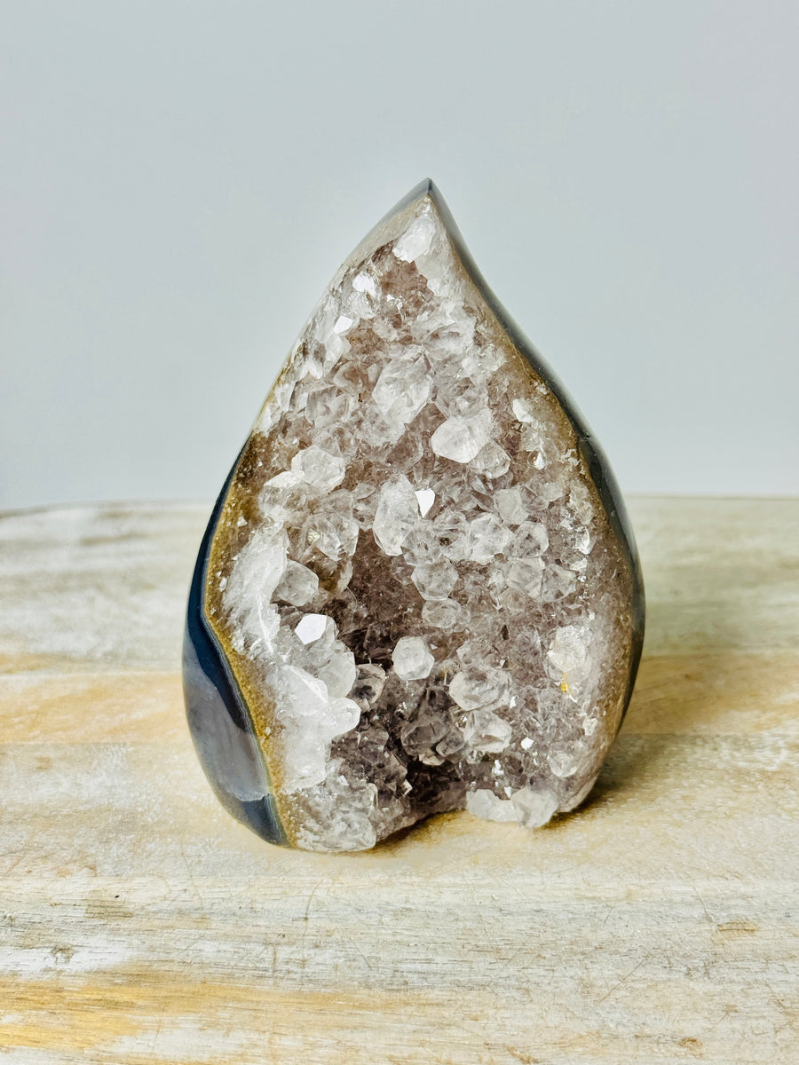 Clear Amethyst Flame