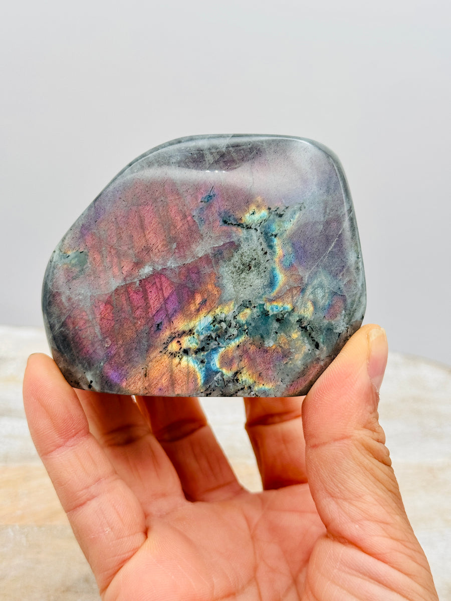 Pink Labradorite Freeform