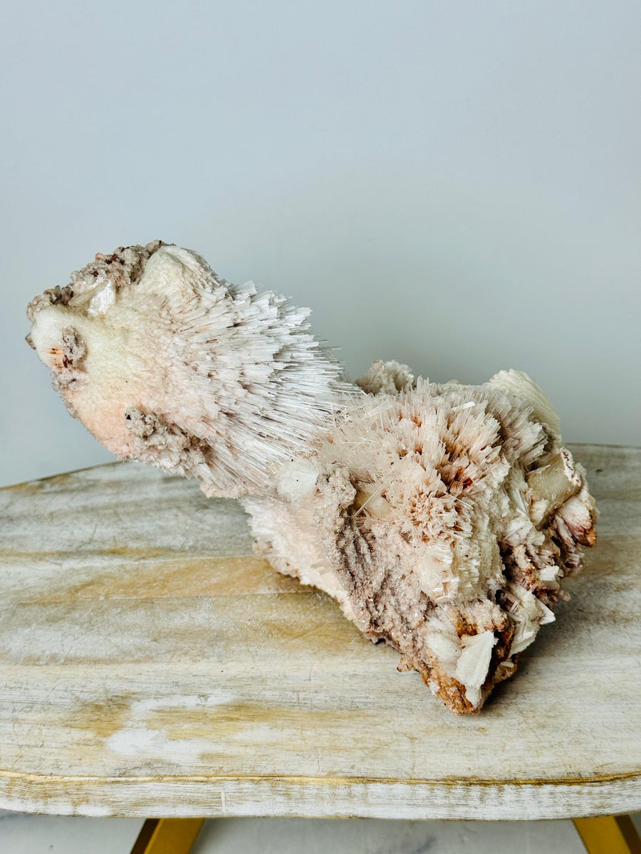 Scolecite with Pink Chalcedony