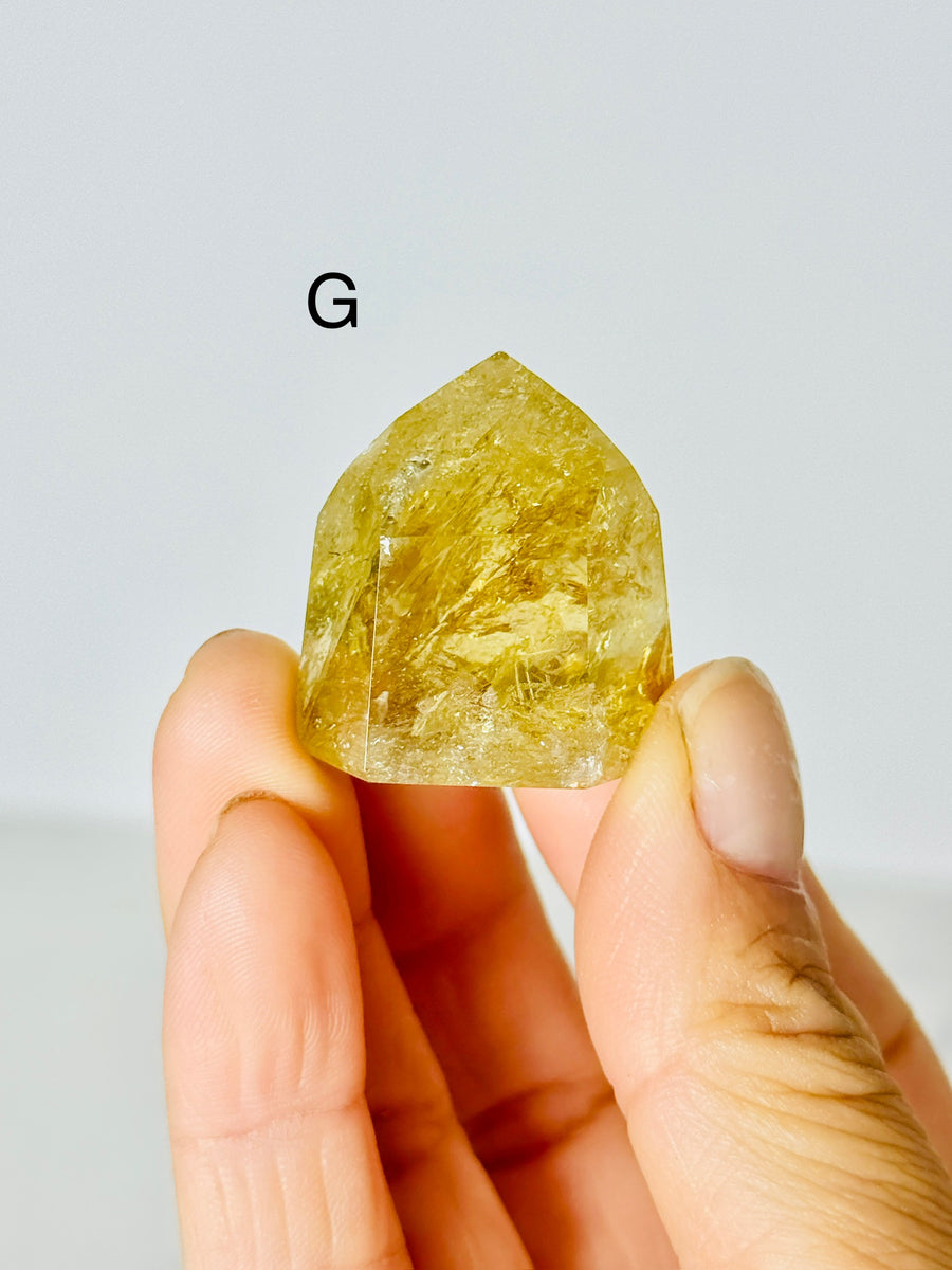 High Quality Brazilian Citrine Tower