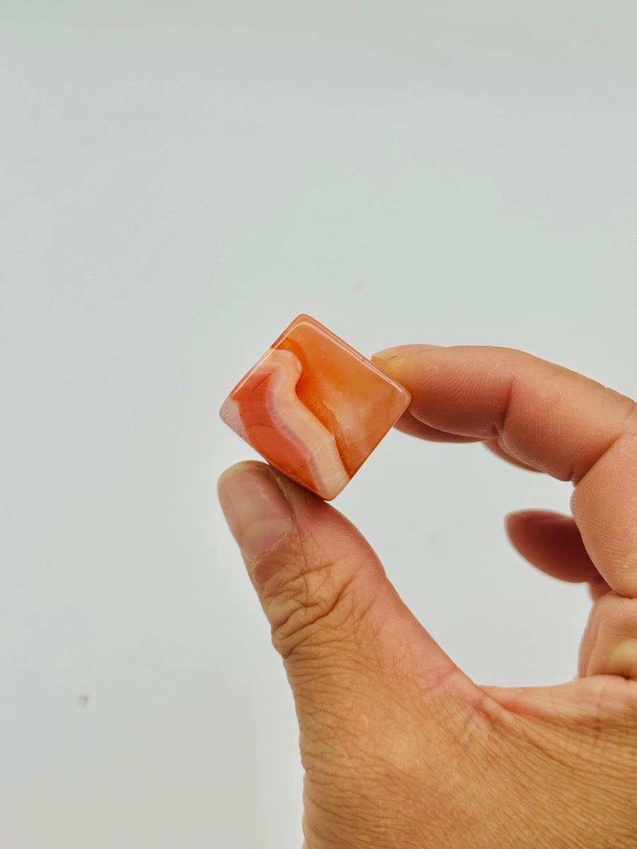 Carnelian Cube Carving