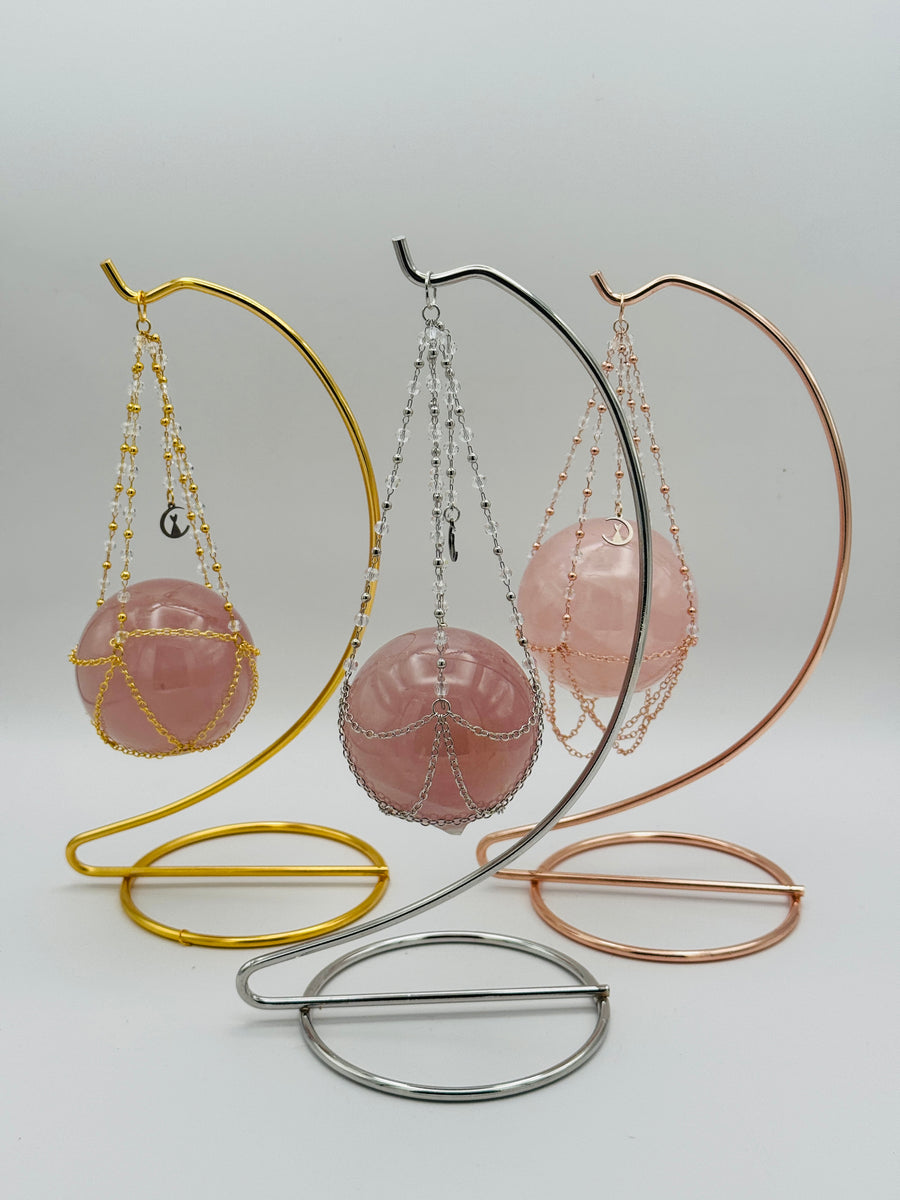 Jeweled Sphere Holder