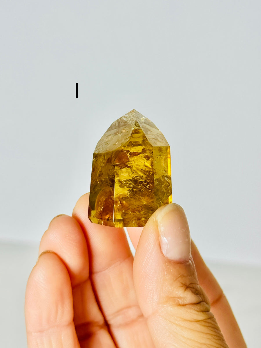 High Quality Brazilian Citrine Tower