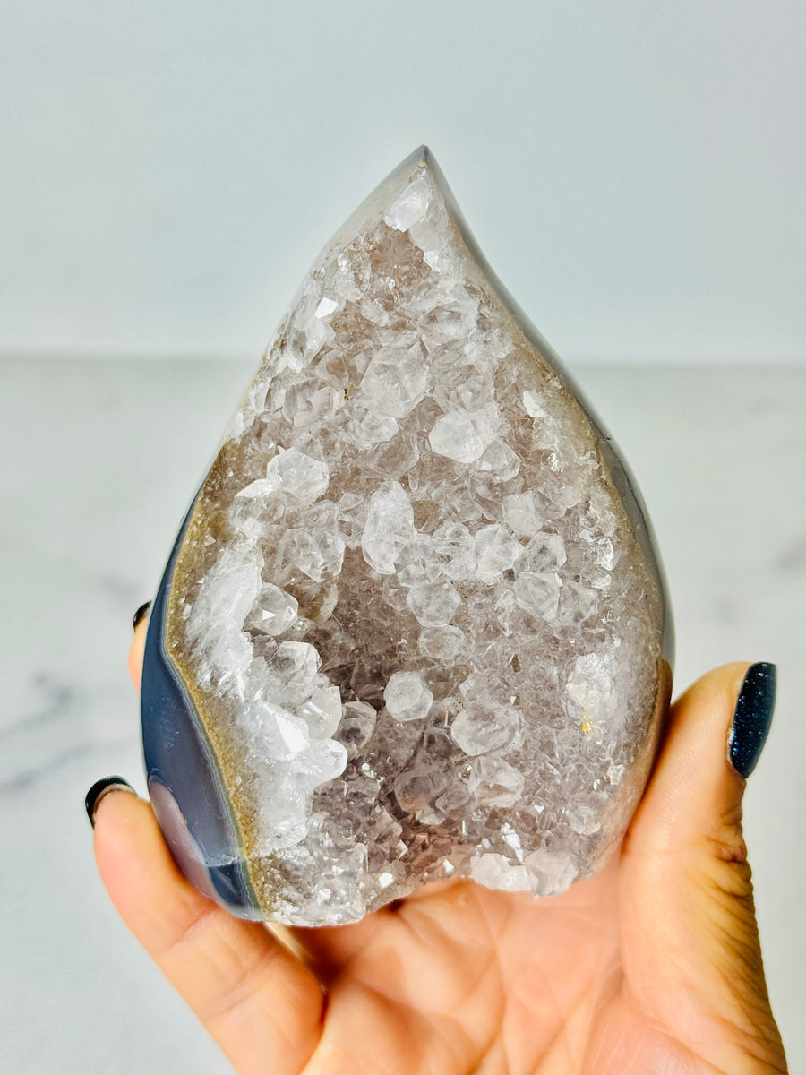 Clear Amethyst Flame