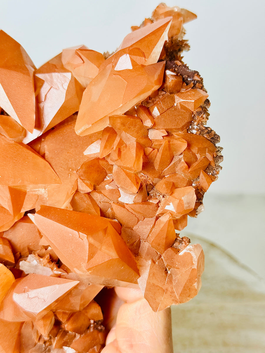 Red Diamond Calcite from Fengjiashan Mine