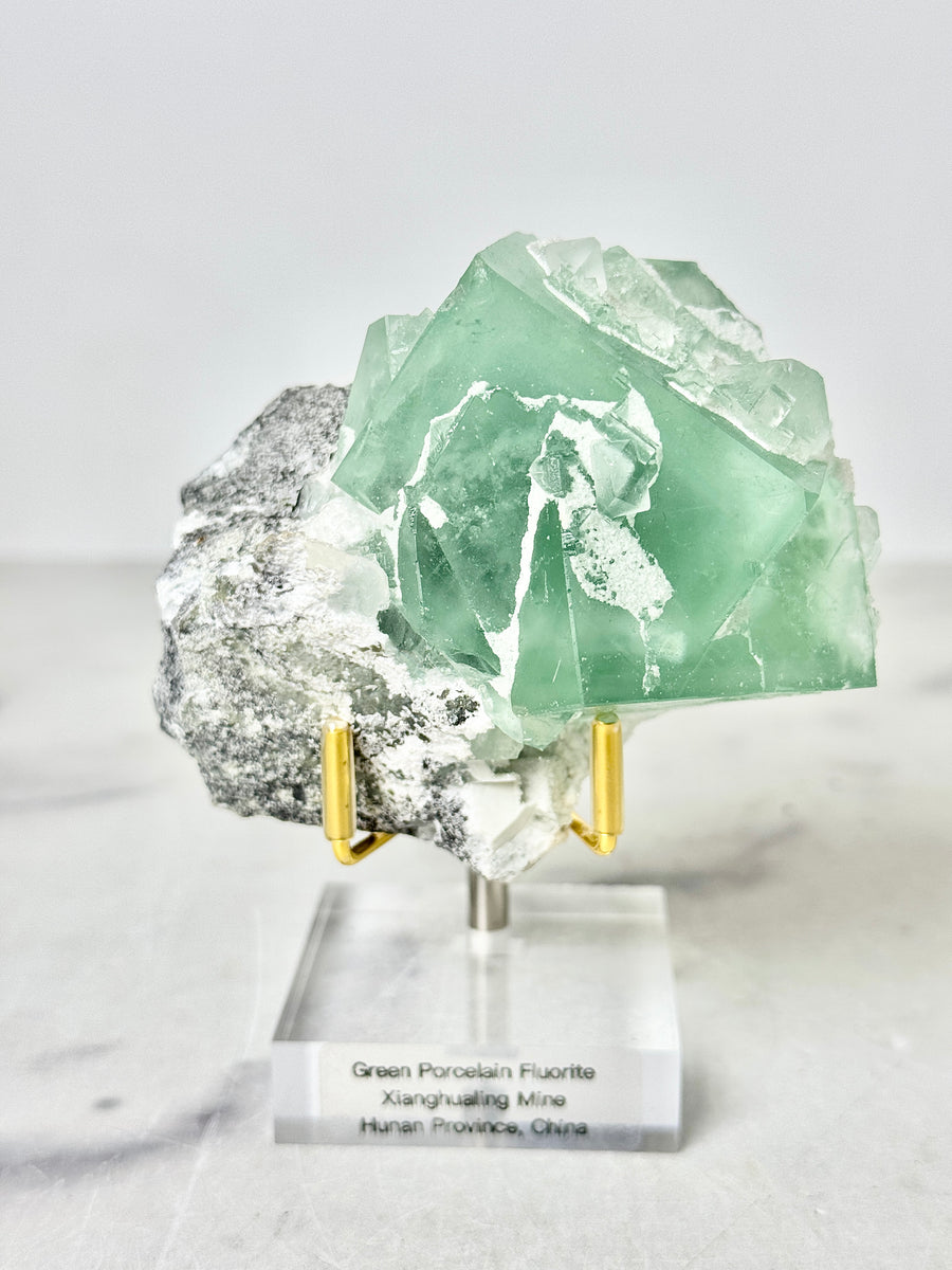 Green Porcelain Fluorite