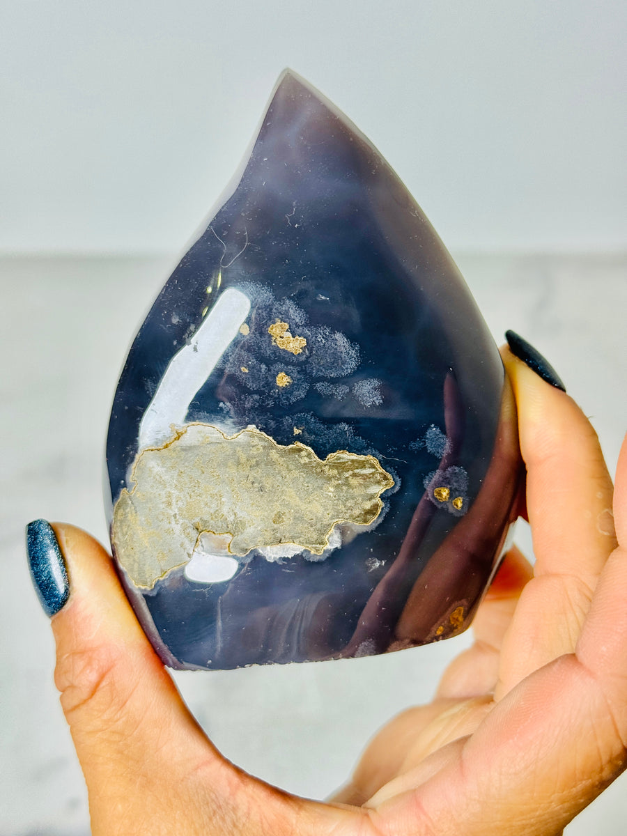 Clear Amethyst Flame