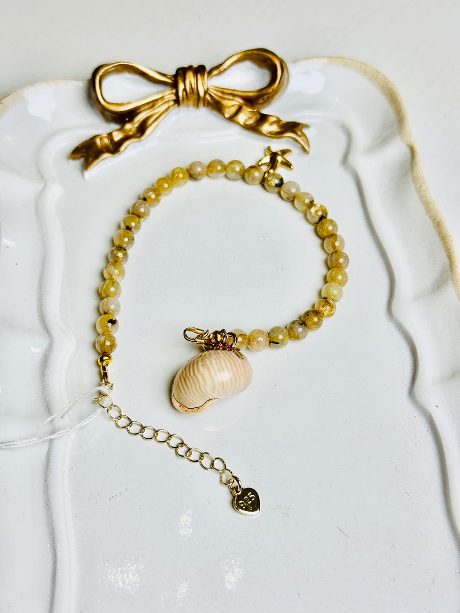 Gold Tide Rutile Bracelet