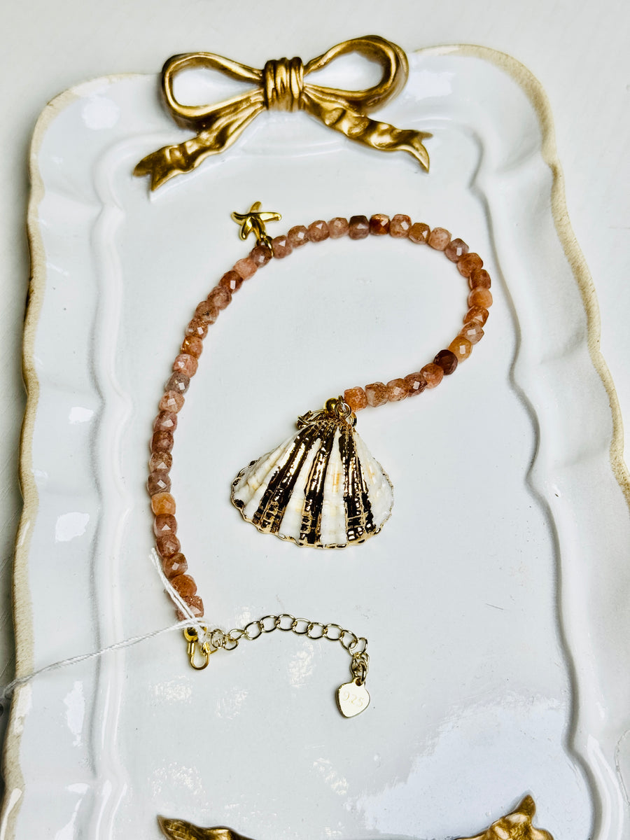 “Sun-Kissed Shores” Bracelet or Anklet