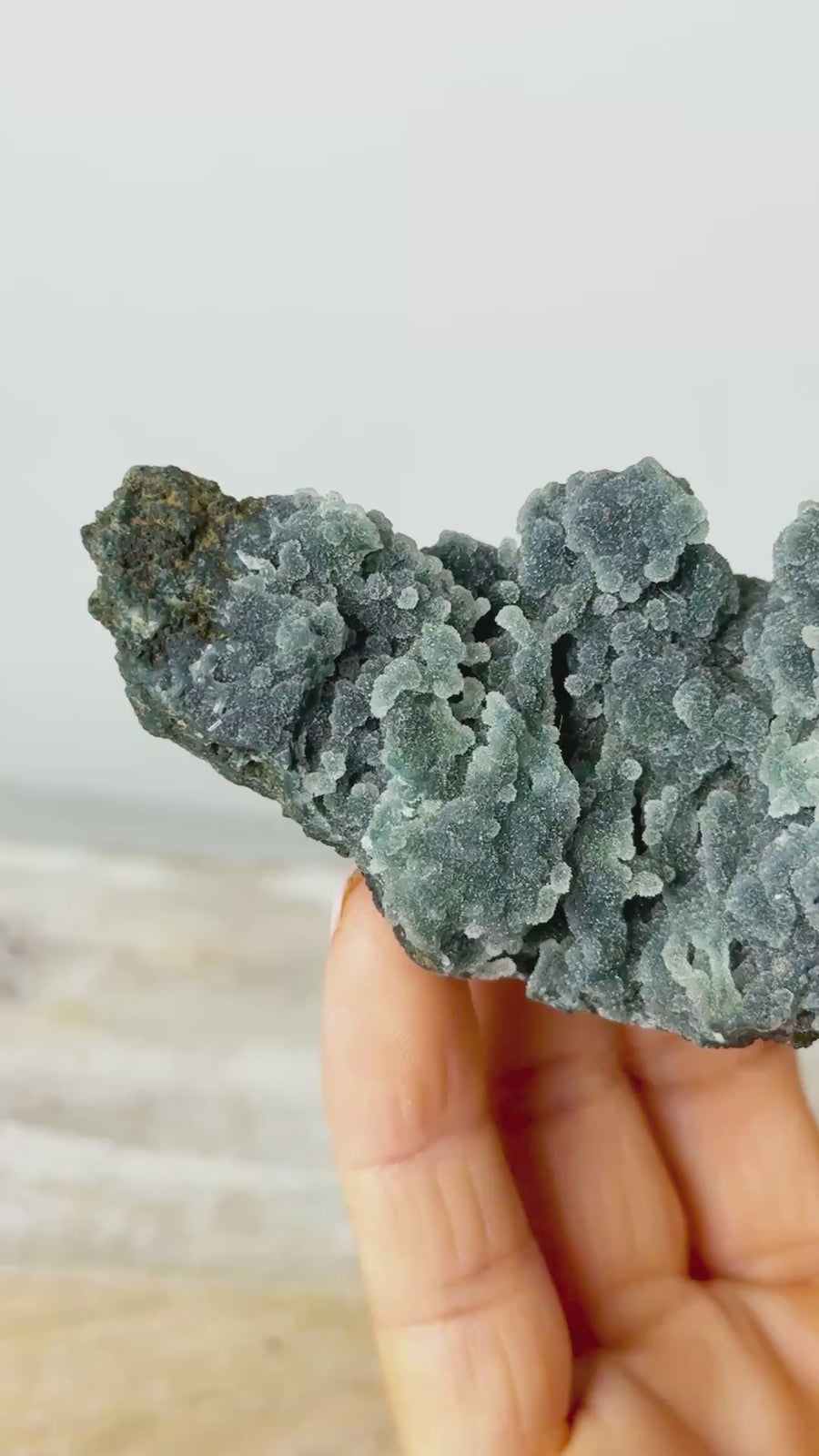Green Chalcedony from Maharashtra, India