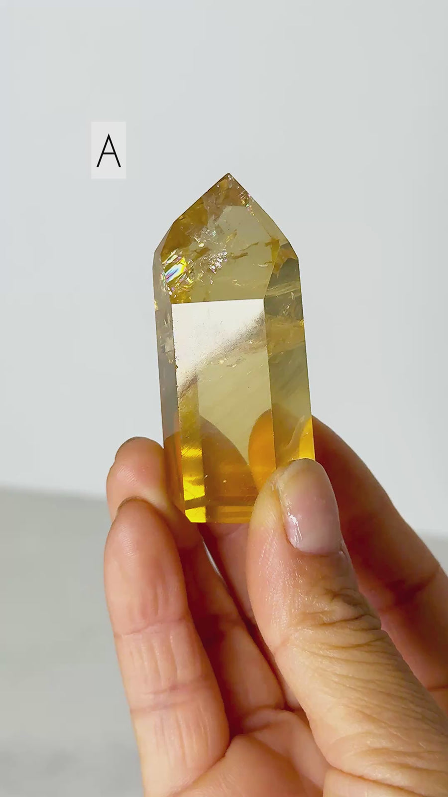 High Quality Brazilian Citrine Tower