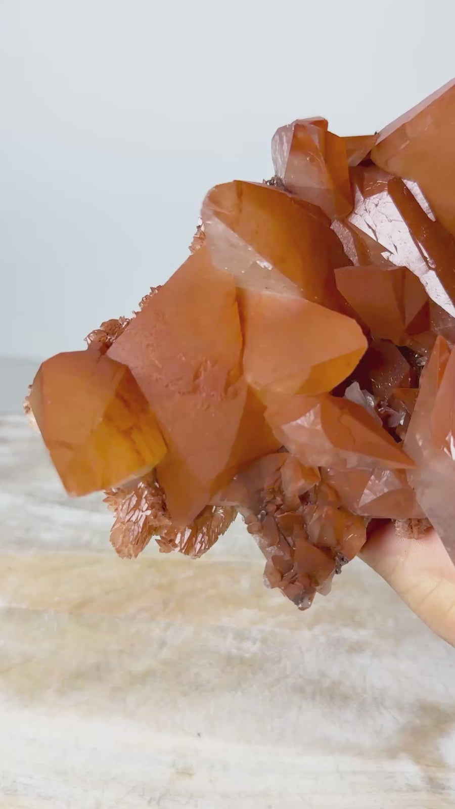Red Diamond Calcite from Fengjiashan Mine