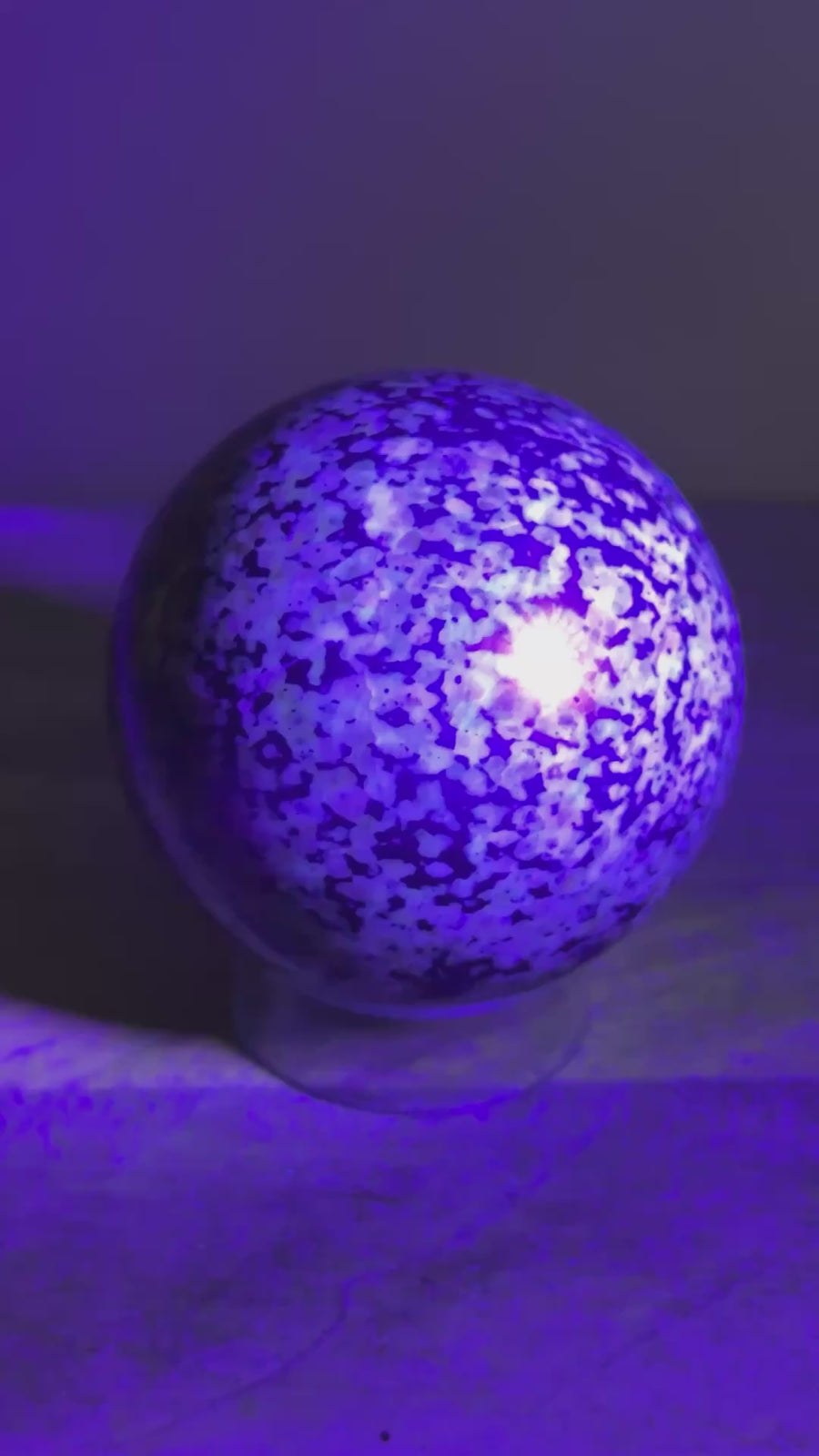 UV Reactive Willemite Sphere
