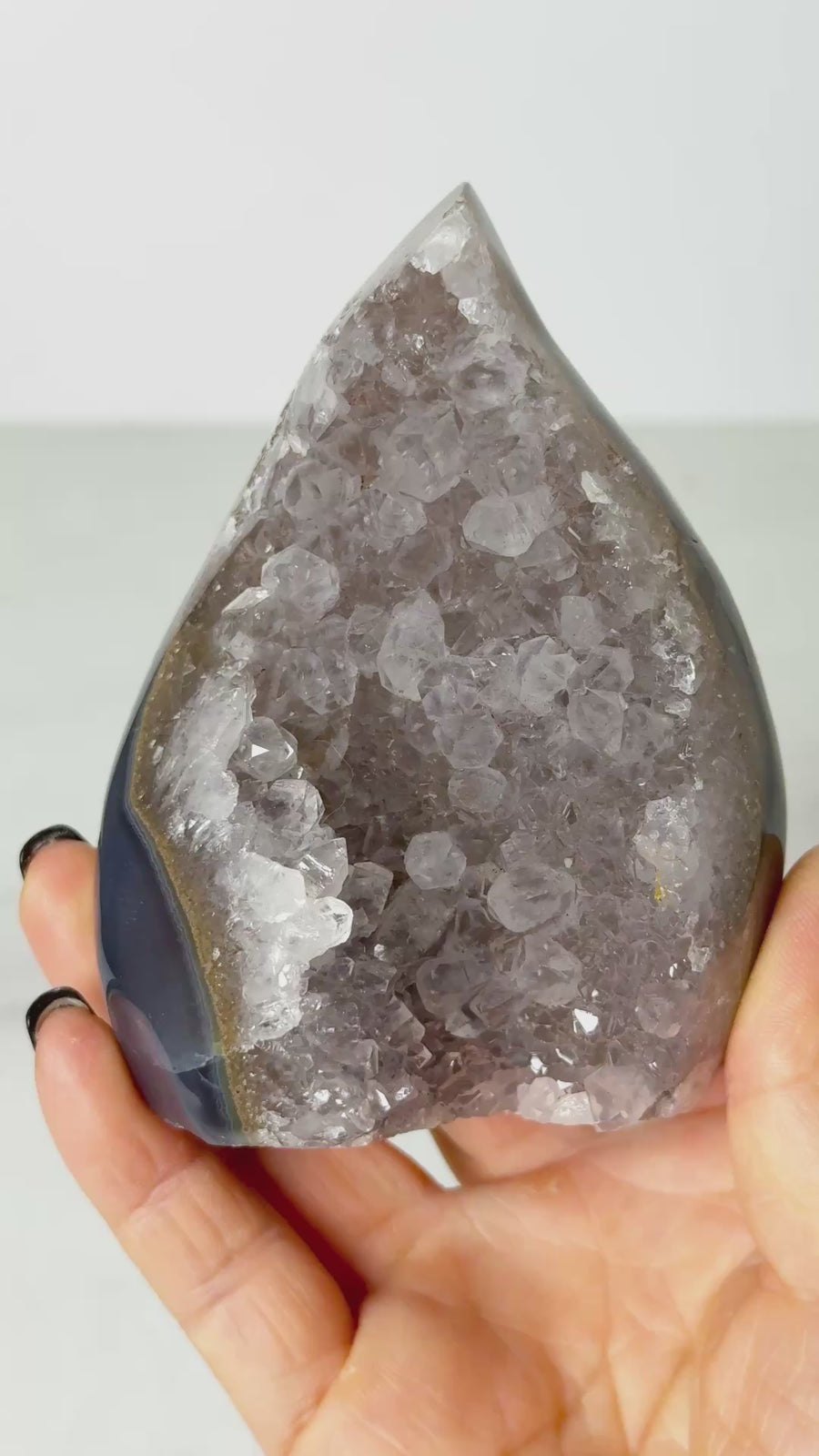 Clear Amethyst Flame