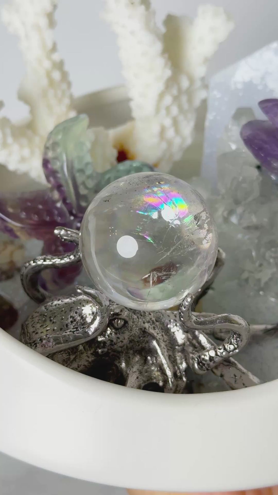 Ocean Dreams Crystal Bowl #1