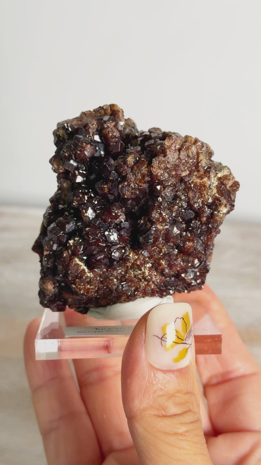 Turkish Garnet from Konya Province