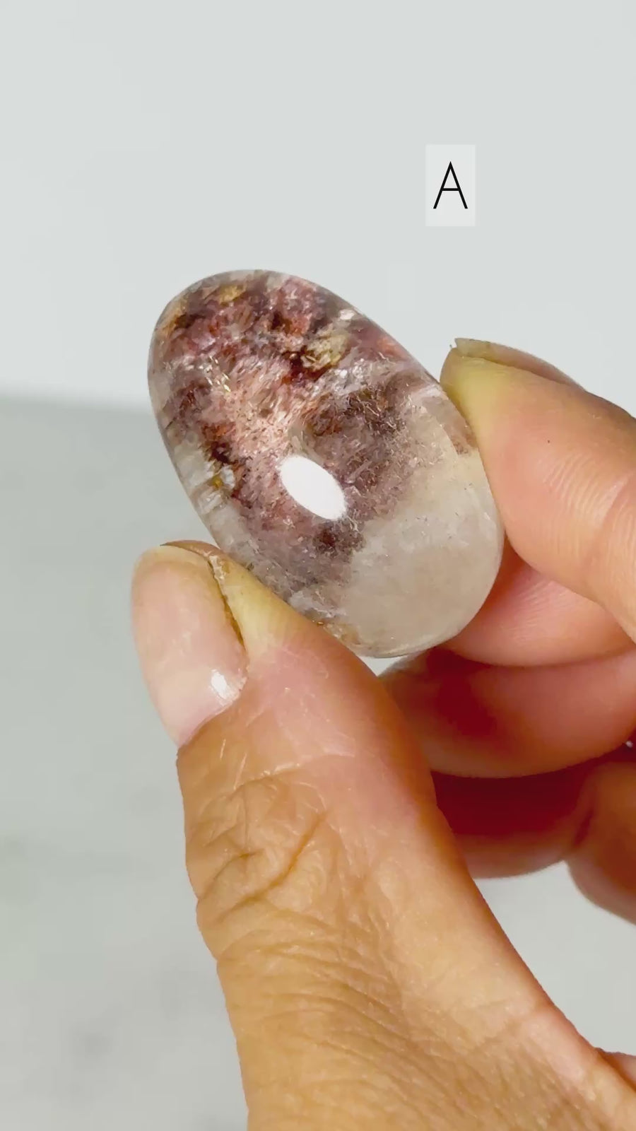 Garden Quartz Lens Carving