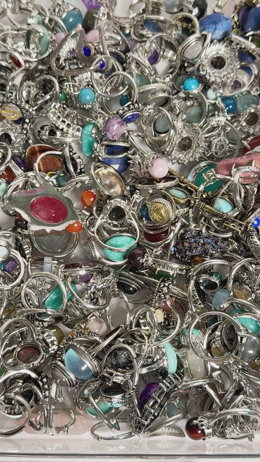 Crystal Rings and Pendants Mystery Scoop